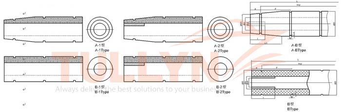 Marine Rubber Tugboat Bow Fender Drawing