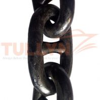 Black Painted Stud Link Anchor Chain