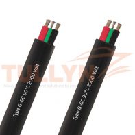 Type G-GC Flat Portable Feeder Cable 2KV
